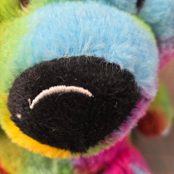 Breezy Progressive Plush Tie Dye Bear with Bow 2016 style 290881 - Picture 8 of 15